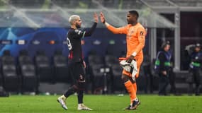 Théo Hernandez et Mike Maignan