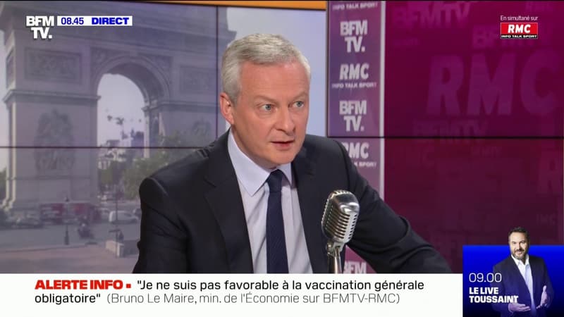 Bruno Lemaire appelle à une "mobilisation générale" afin de "ne pas fragiliser" la reprise