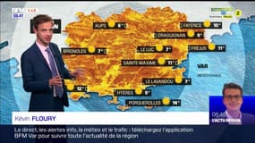 Météo Var: un beau soleil et des températures chaudes, 24°C à Toulon, 26°C à Draguignan