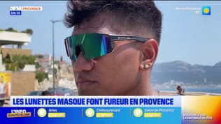 Les lunettes masques font fureur en Provence