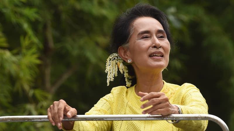 Aung San Suu Kyi, le 24 octobre 2015.
