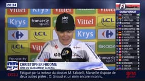 Froome : "La victoire de Thomas me rend fier" 