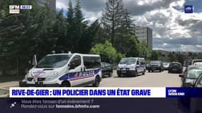 Rive-de-Gier : un policier dans un état grave