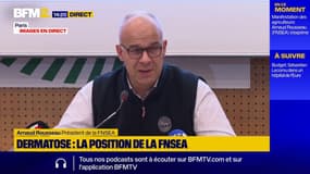Dermatose des bovins: "Nous pensons qu’il est possible de tenir cette maladie" estime le président de la FNSEA Arnaud Rousseau