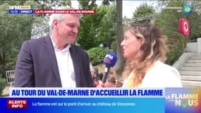 “C’était un beau moment”: Laurent Jeanne, maire de Champigny-sur-Marne, revient un événement marquant lors du passage de la flamme 