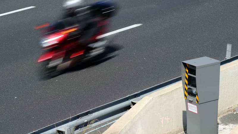 Le conducteur d'un scooter a déclenché 68 fois le même radar routier (photo d'illustration).