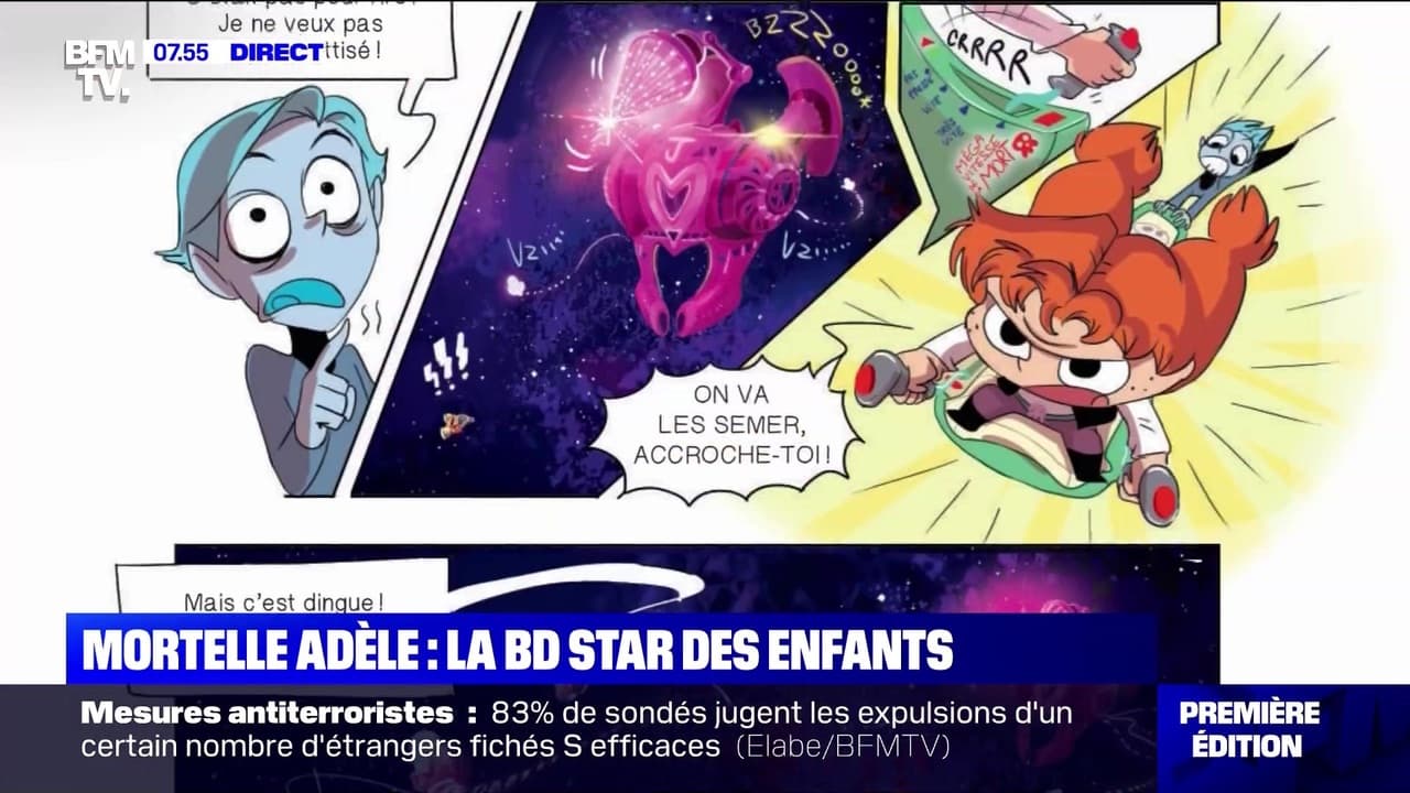 "Mortelle Adèle", la BD star des enfants - 23/10
