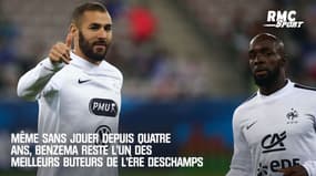 Quatre ans sans équipe de France... pourtant Benzema reste l'un des meilleurs buteurs de l'ère Deschamps 