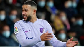 Memphis Depay avec le Barça