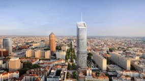La tour Incity dominera bientôt le ciel lyonnais.
