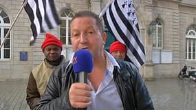 Thierry Merret, président de la FDSEA Finistère, sur BFMTV, le 8 novembre 2013.