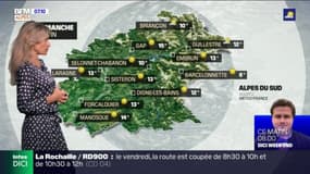 Météo: un dimanche matin ensoleillé, un temps plus instable dans l'après-midi, jusqu'à 28°C à Manosque et 25°C à Gap