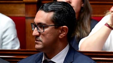 M'jid El Guerrab à l'Assemblée nationale le 5 juillet 2017