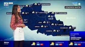 Météo Nord-Pas-de-Calais: des averses orageuses en matinée et des températures en baisse ce vendredi
