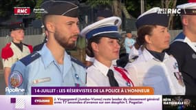 Défilé du 14-Juillet: les policiers réservistes à l'honneur