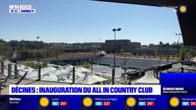 Décines: inauguration du All in country club 