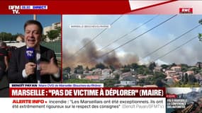 Incendie à Marseille: "On va demander à des bailleurs de dégager des appartements" pour les habitants sinistrés, explique Benoît Payan