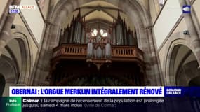 Obernai: l'orgue Merklin intégralement rénové
