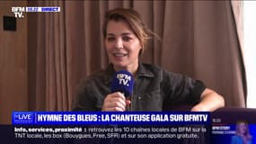 Présente au Qatar, la chanteuse Gala "espère" rencontrer les Bleus