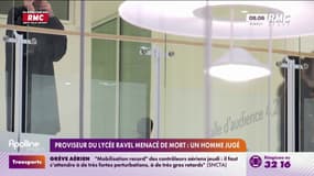 Proviseur du lycée Ravel menacé de mort : un homme jugé