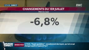 Baisse du prix du gaz, augmentation de l'allocation chômage...ce qui va changer au 1er juillet