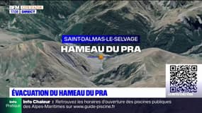 Alpes-Maritimes: la préfecture ordonne l'évacuation du Hameau du Pra