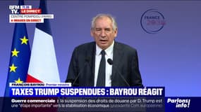 François Bayrou évoque une "contagion d'inquiétudes" après le changement de cap de Donald sur les droits de douane