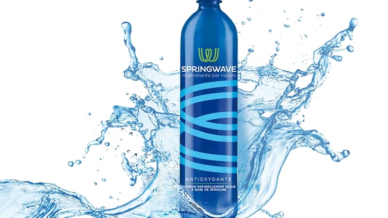 Springwave innove en mettant au point la première boisson à base de spiruline, des micros-algues.