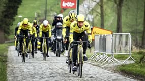 Victor Campenaerts reconnait le parcours de l'Omloop Het Nieuwsblad le 28 février 2025