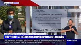 Aveyron: 53 résidents d'un Ehpad contaminés