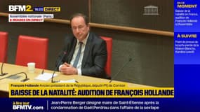 "Faire des enfants pour préparer sa retraite est un argument qui ne porte pas", assure François Hollande