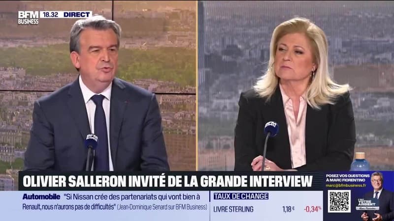 Olivier Salleron est l'invité de la grande interview