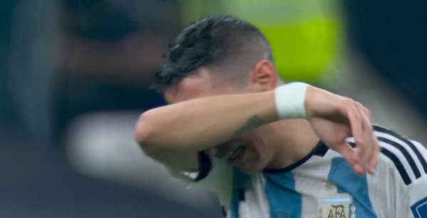 Di Maria n'a pu contenir ses larmes