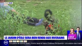 Paris: le jardin d'Eole sera bien rendu aux riverains