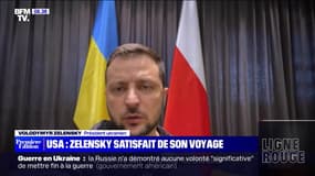 Ukraine: Zelensky affirme revenir de sa visite à Washington avec "des bons résultats"