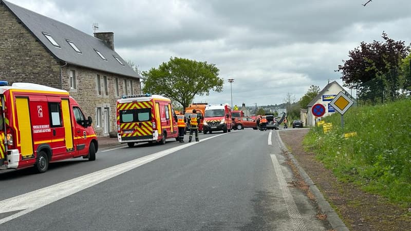 Manche: sept blessés dans une collision entre deux voitures et un utilitaire
