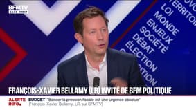 Pour François-Xavier Bellamy (LR), "la France vit un appauvrissement collectif"