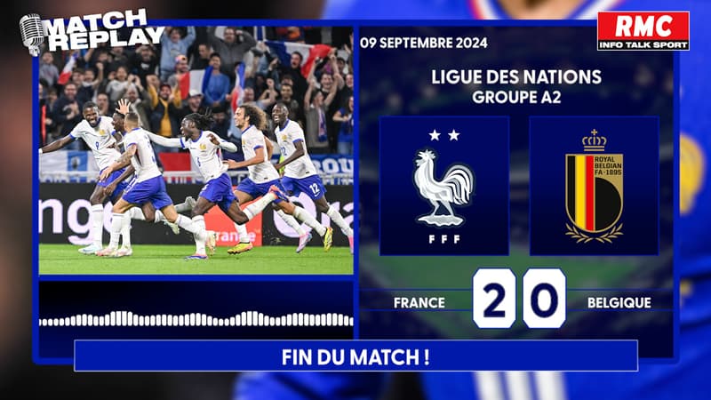 France 2-0 Belgique : les comms' RMC de la victoire des Bleus