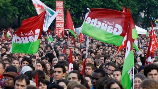Le Front de Gauche manifestera aux côtés des syndicats mercredi, contre les politiques d'austérité.