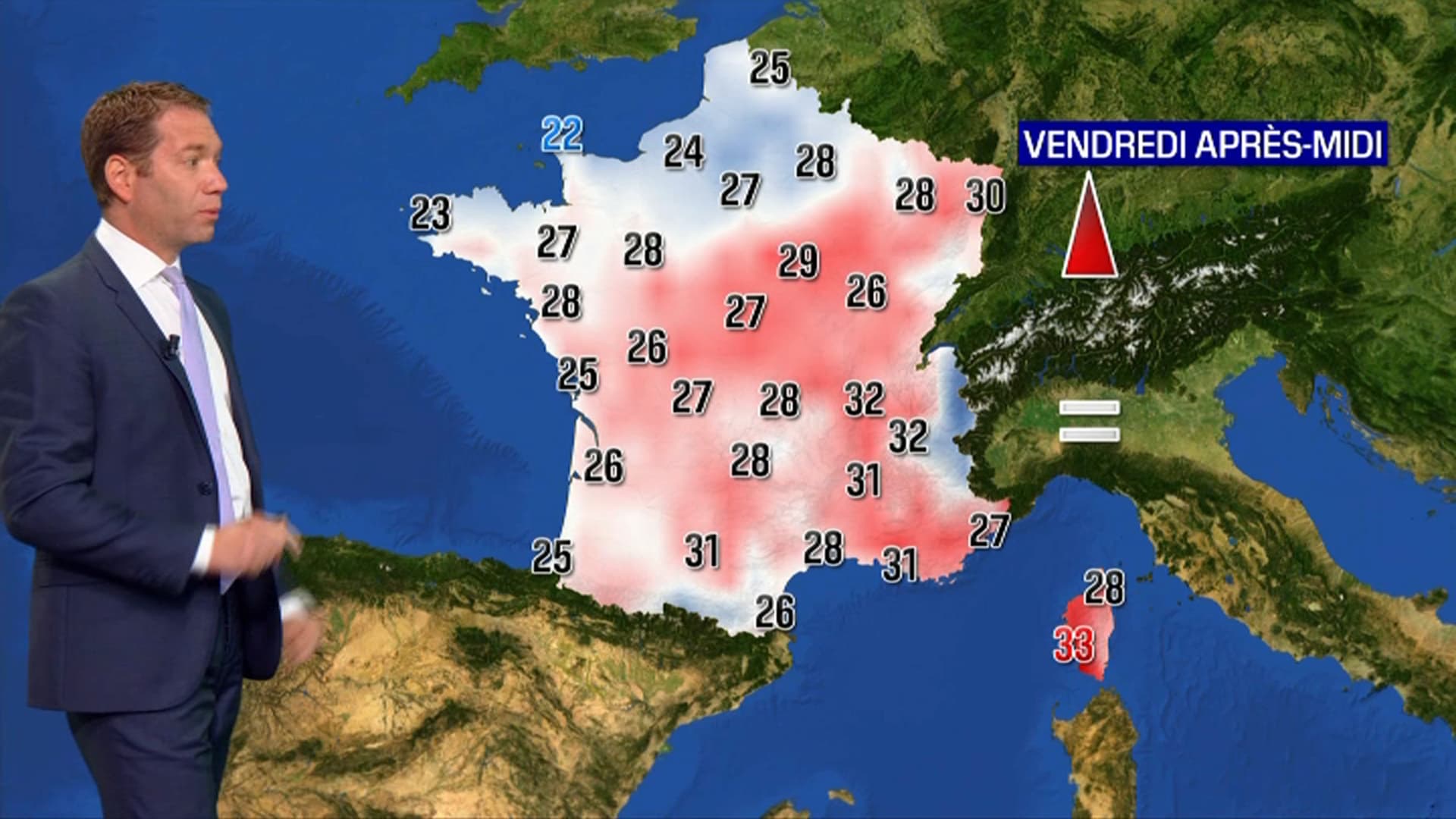 Les prévisions météo pour le vendredi 3 juin 2022. Les prévisions météo pour le vendredi 3 juin 2022.