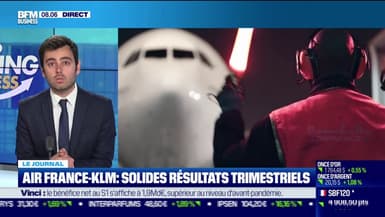 Air France-KLM: solides résultats trimestriels