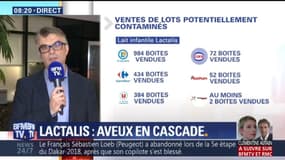 Lactalis: le porte-parole de Système U reconnaît "des dysfonctionnements" dans les opérations de retrait