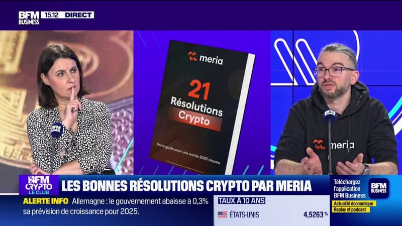 Les bonnes résolutions crypto par Meria 