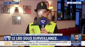 LBD: le gilet jaune Jérôme Rodrigues affirme que "ça détruit des vies"
