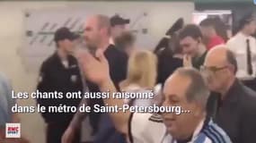 Coupe du monde : Les supporters argentins défilent bruyamment à Saint-Petersbourg
