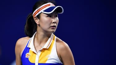 La joueuse de tennis Peng Shuai le 3 novembre 2017 au tournoi de Zhuhai (Chine)