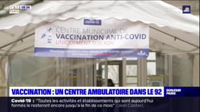 Hauts-de-Seine: à Rueil-Malmaison, un premier centre de vaccination a ouvert ce vendredi