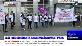 Lille: les soignants demandent davantage de moyens pour les hôpitaux