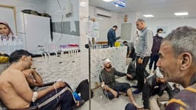 L'hôpital Kamal Adwan de la bande de Gaza, le 21 novembre 2023 