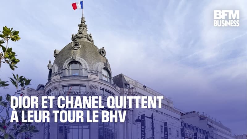 Dior et Chanel quittent à leur tour le BHV